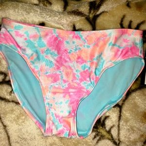 Art Class Floral Bikini Bottoms, Girls Size XL (14-16)